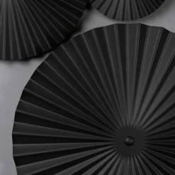 Lámpara de pared Omega, negro