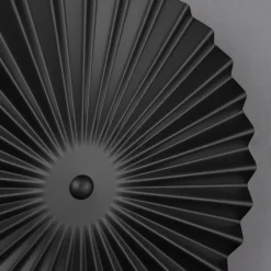 Lámpara de pared Omega, negro