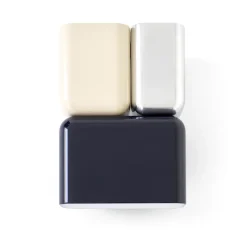Lámpara de pared Tabata LN10, Deep Blue-ivory