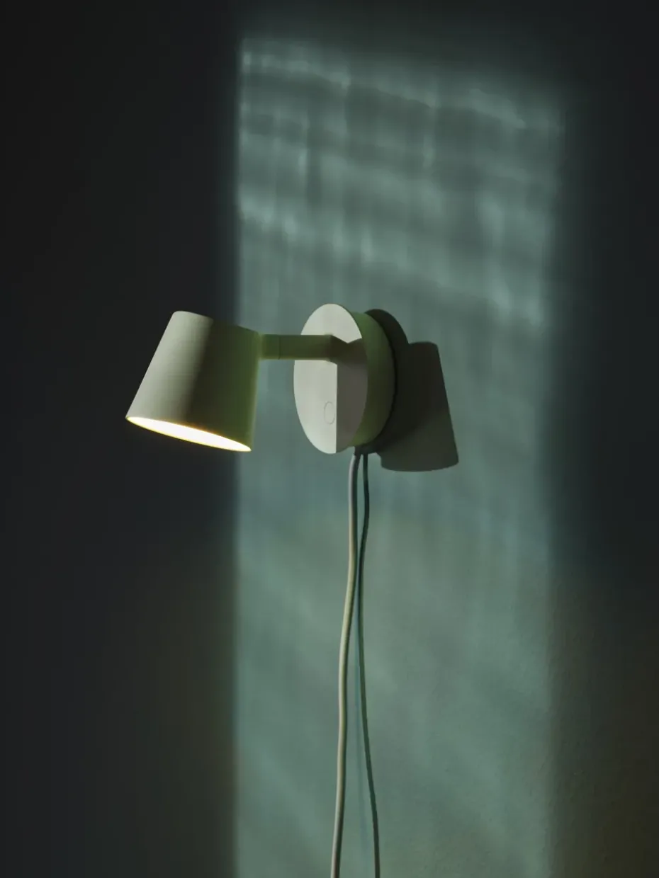 Lámpara de pared Tip, Verde claro
