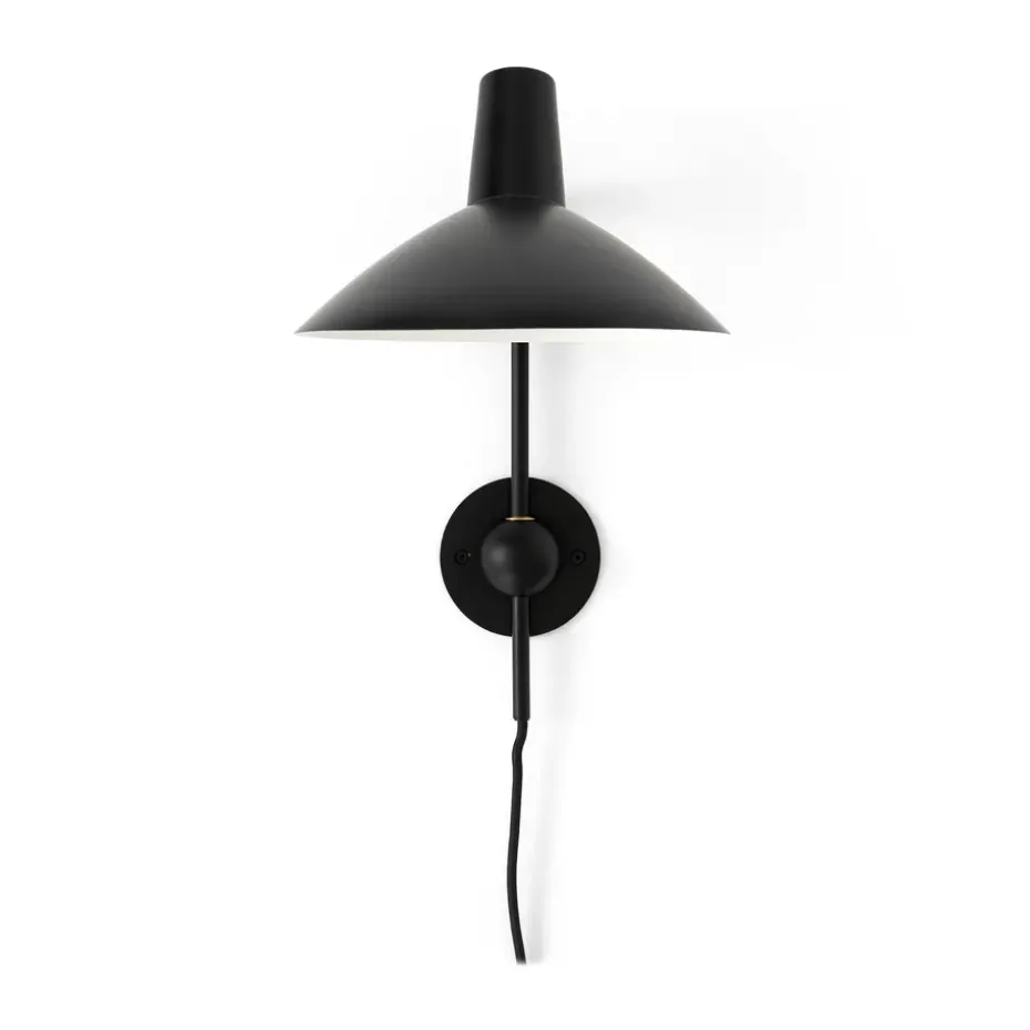 Lámpara de pared Tripod HM12, Matt black