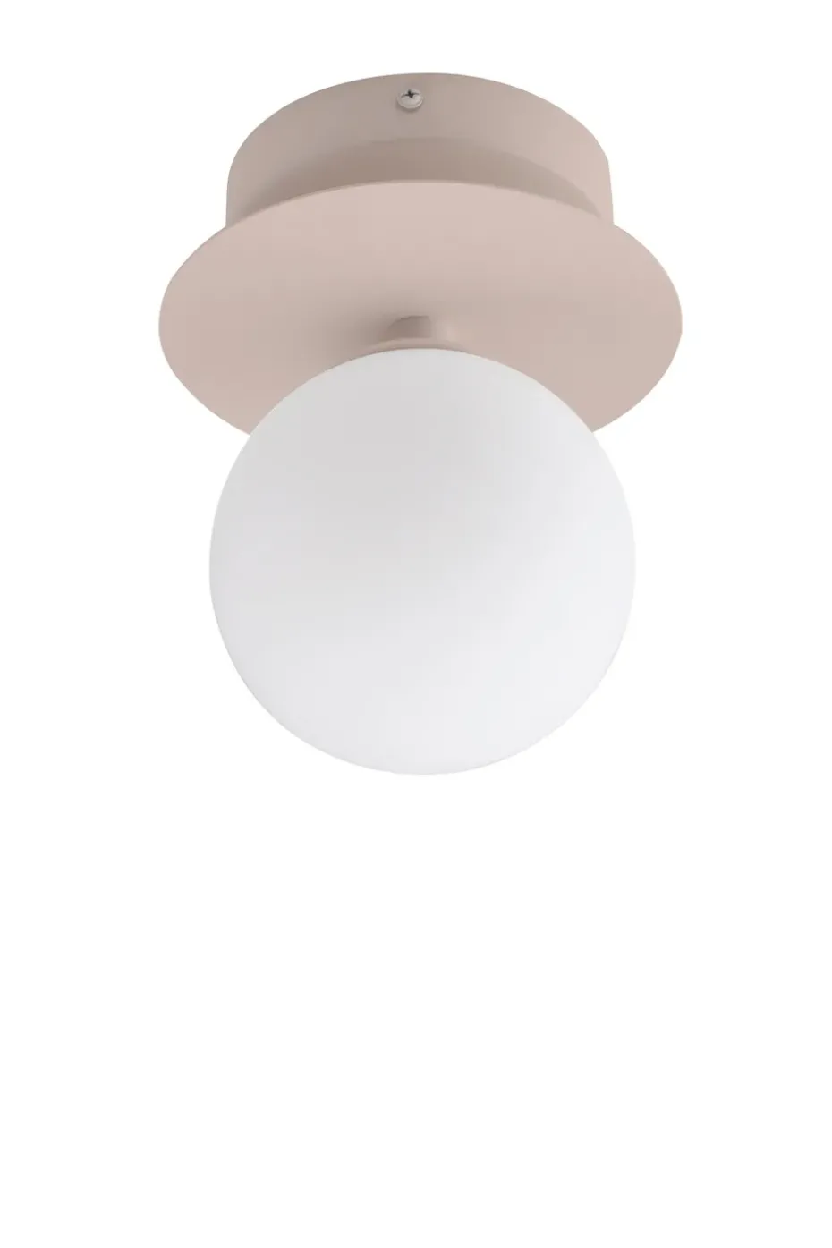 Lámpara de pared/plafón Art Deco IP44, Mud-blanco
