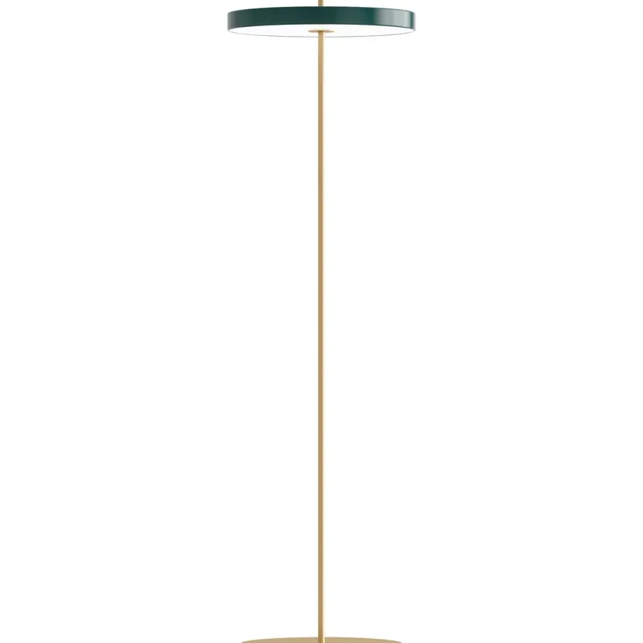 Lámpara de pie Asteria, Forest green