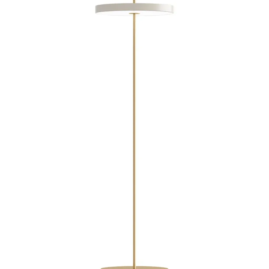 Lámpara de pie Asteria, Pearl white