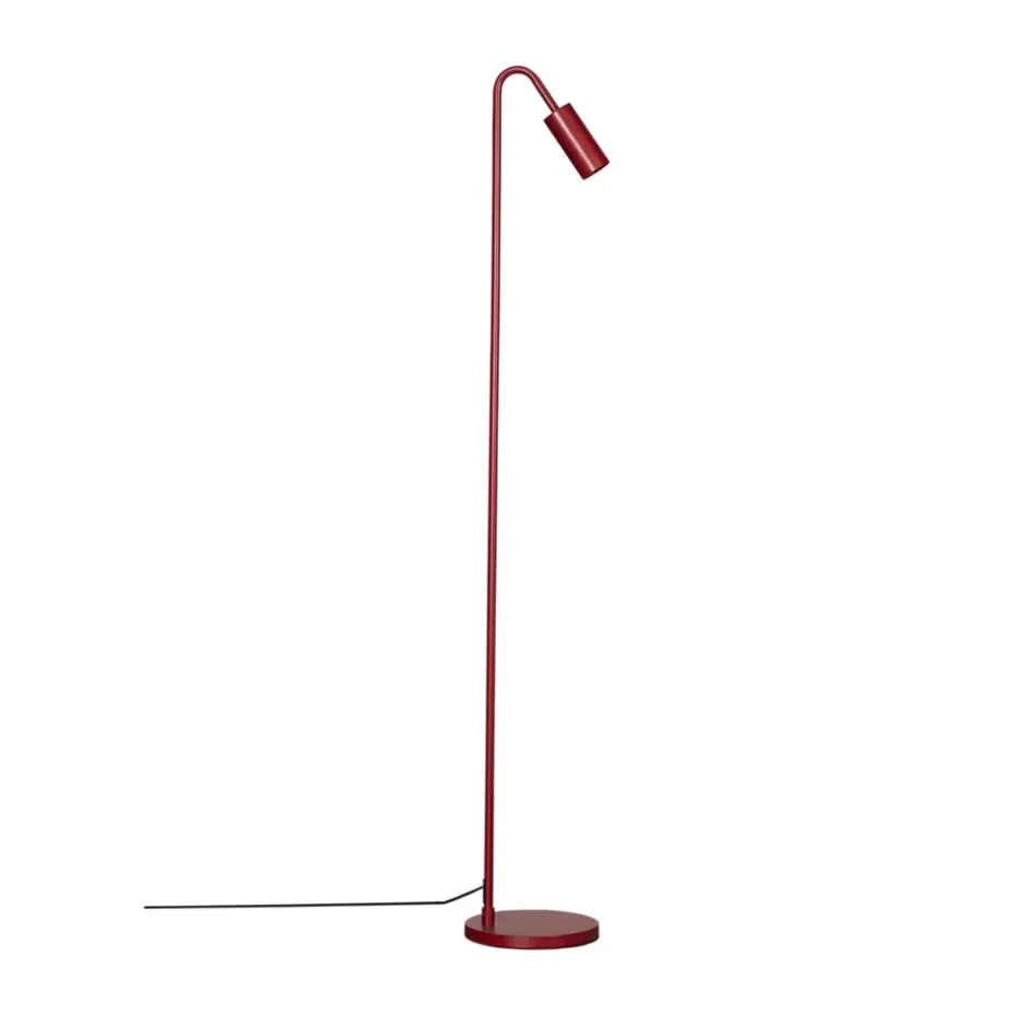Lámpara de pie Curve 146 cm, Granate