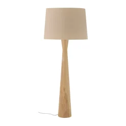 Lámpara de pie Leonor Ø45x130 cm, Rubberwood