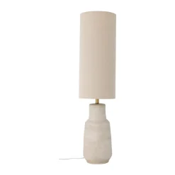 Lámpara de pie Linetta Ø28x113 cm., Blanco