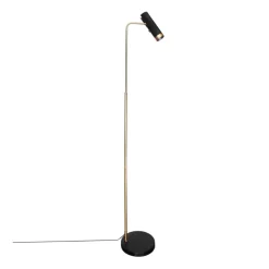 Lámpara de pie Pulse, Negro mate