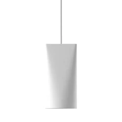 Lámpara de techo de cerámica 11,2x22 cm, White