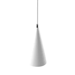 Lámpara de techo de cerámica 11,2x22 cm, White