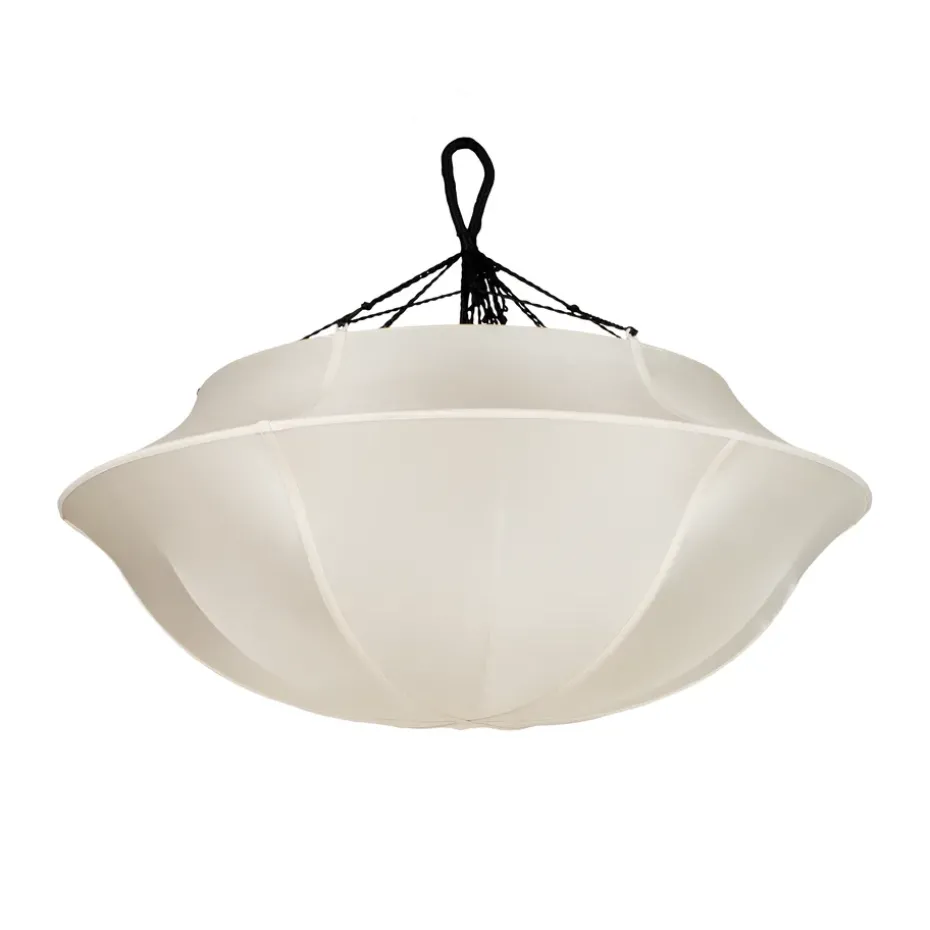 Lámpara de techo Indochina Classic Umbrella, Offwhite