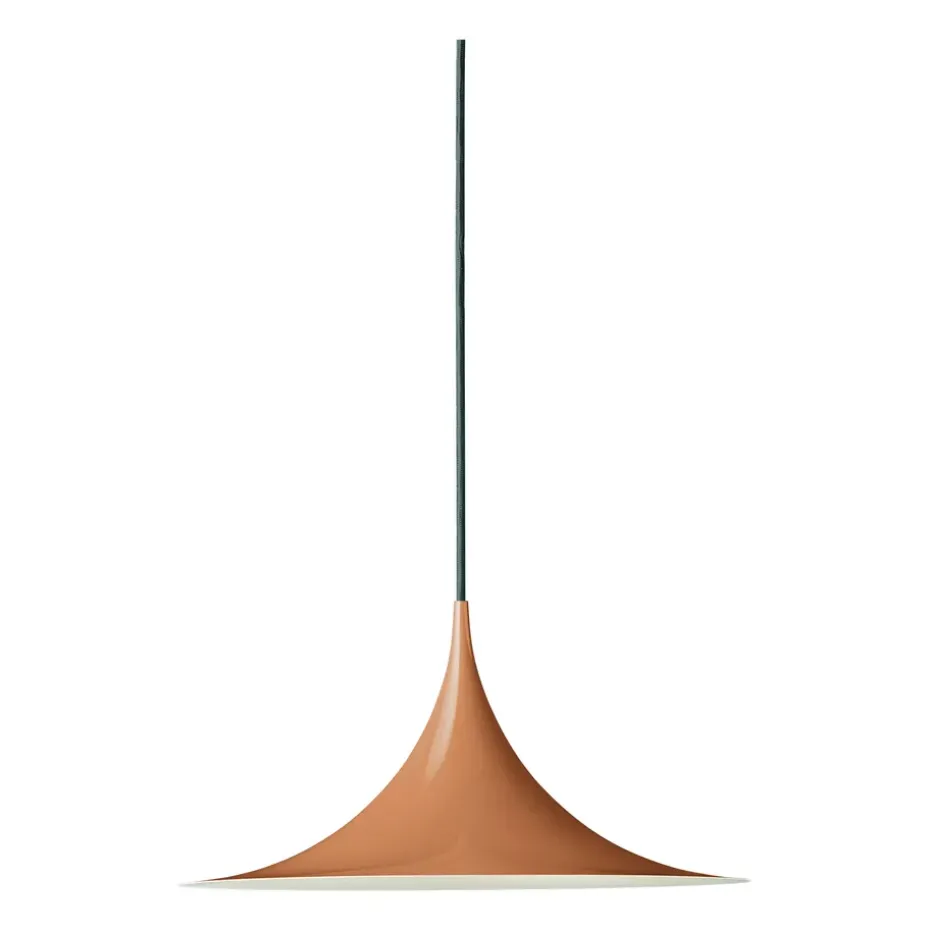 Lámpara de techo Semi Ø 30cm, Roasted pumpkin glossy
