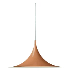 Lámpara de techo Semi Ø 47cm, Roasted pumpkin glossy