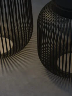 Lámpara LED Lito M, Negro
