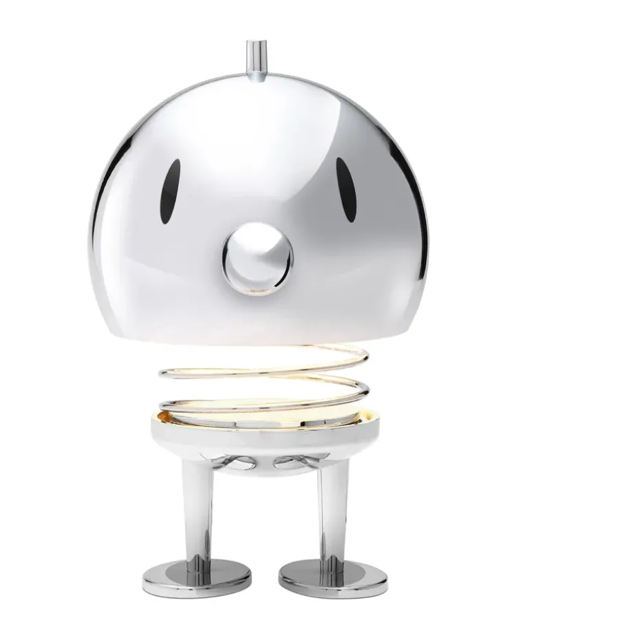 Lámpara LED portátil Hoptimist XL, Chrome