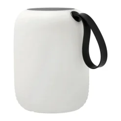 Lámpara solar Hav lounge Ø21 cm, Blanco-negro