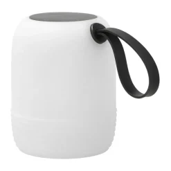 Lámpara solar Hav lounge Ø12,5 cm, Blanco-negro