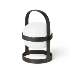 Lámpara solar Soft Spot negro, 18,5 cm