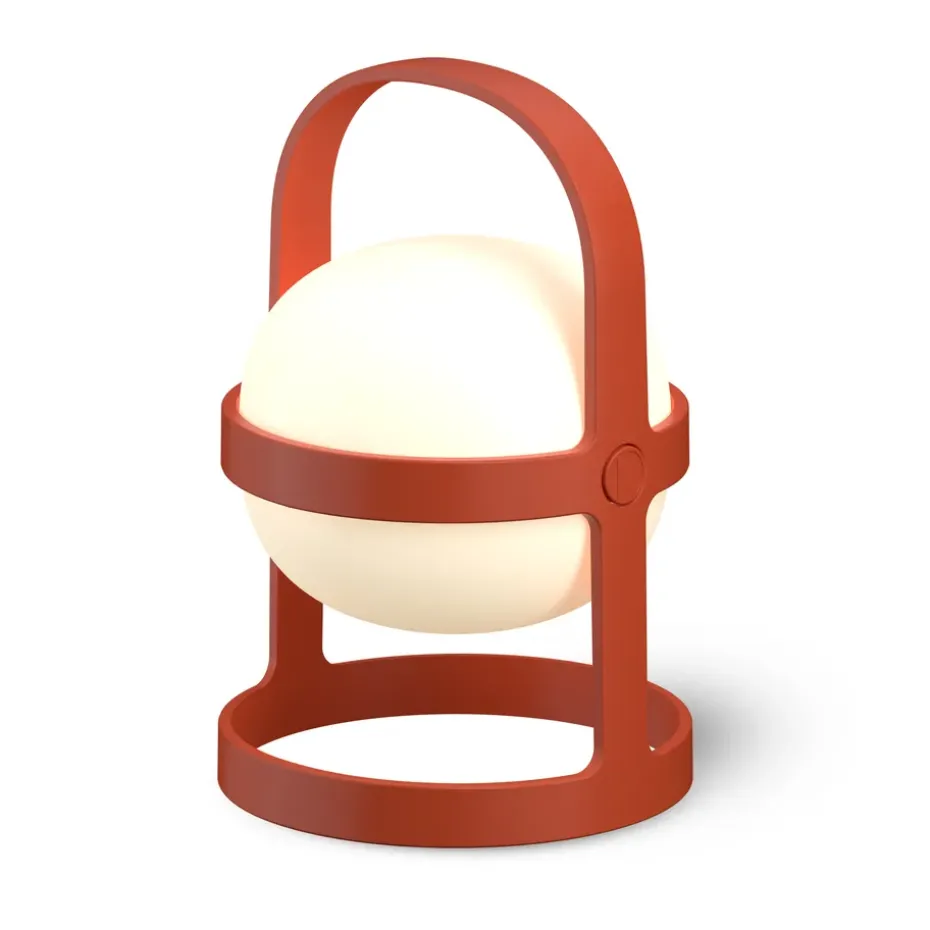 Lámpara solar Soft Spot terracotta, 25 cm