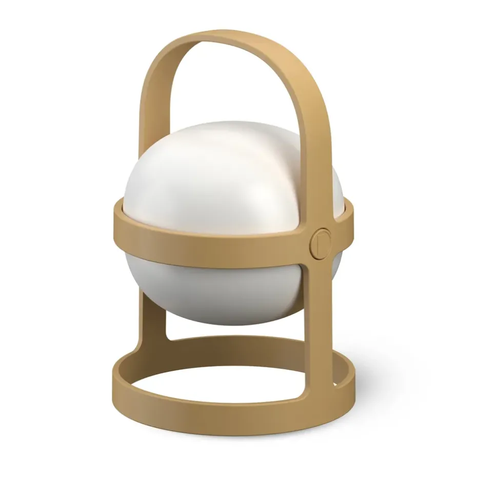Lámpara solar Soft Spot wheat, 18,5 cm