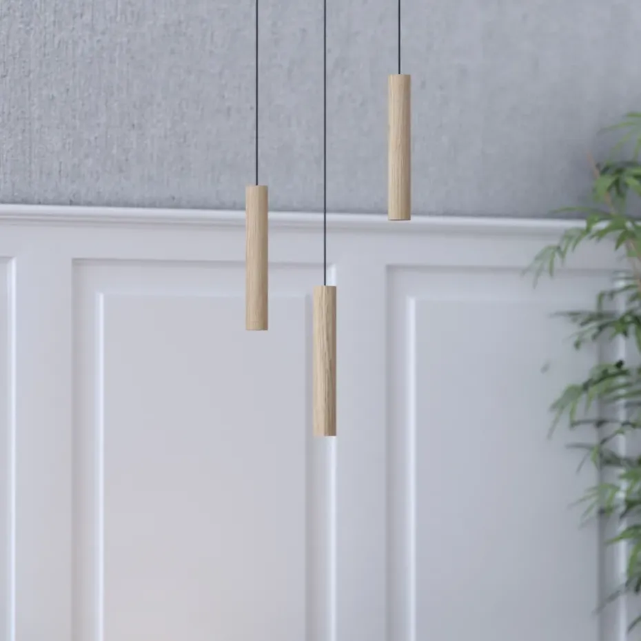 Lámpara Umage Chimes 22 cm, Oak