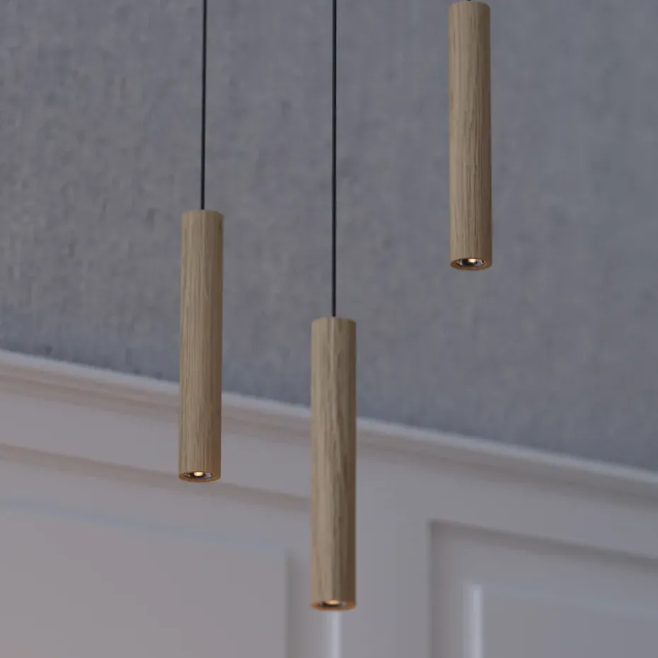 Lámpara Umage Chimes 22 cm, Oak
