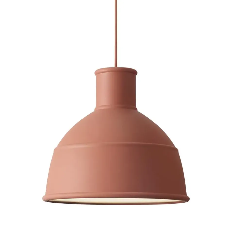 Lámpara Unfold, terracotta