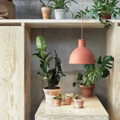 Lámpara Unfold, terracotta