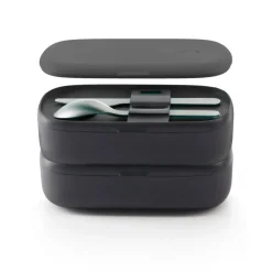 Lunchbox To Go Limited Edition Lékué 1 L, Negro