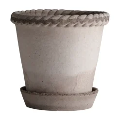 Maceta Emilia 16 cm, gris