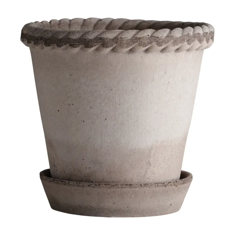 Maceta Emilia 16 cm, gris