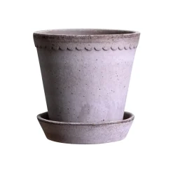Maceta Helena Ø14 cm, gris