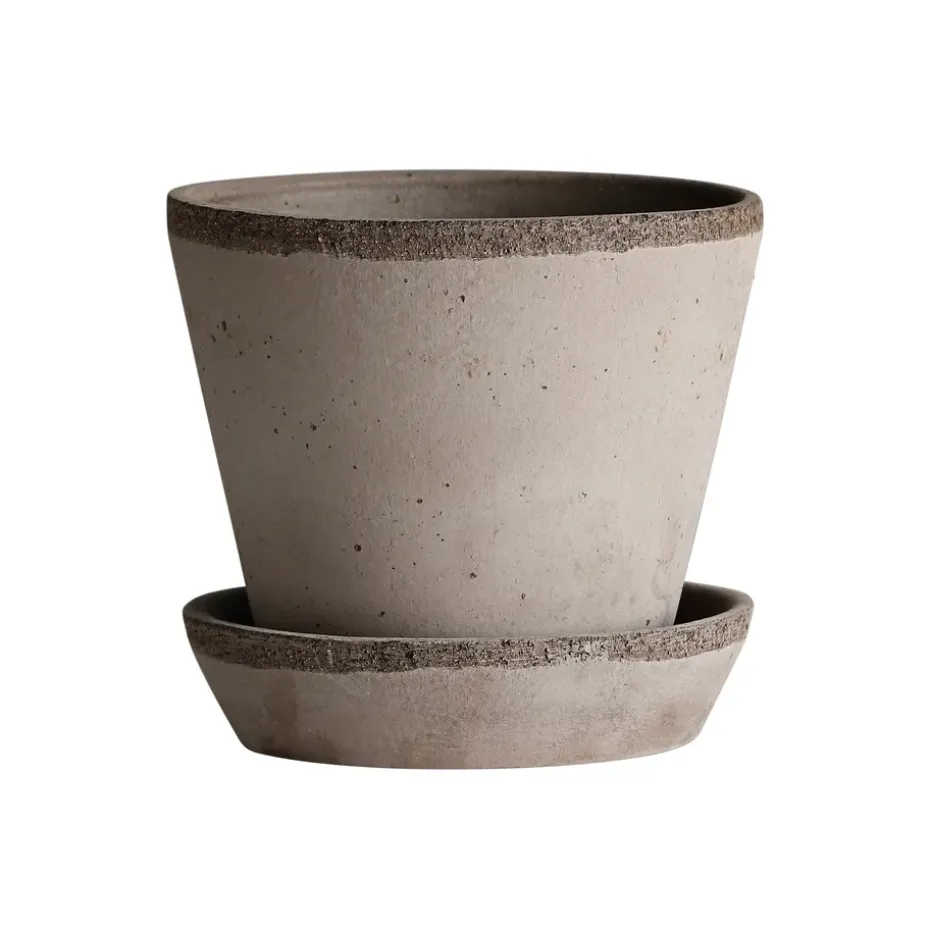 Maceta Julie Ø14 cm, gris