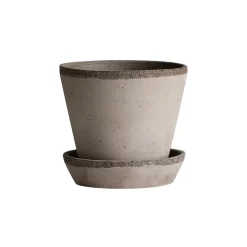 Maceta Julie Ø10 cm, gris