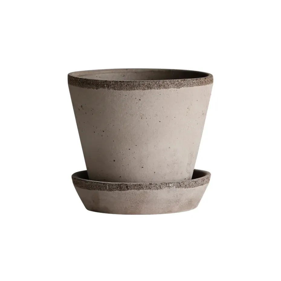 Maceta Julie Ø10 cm, gris