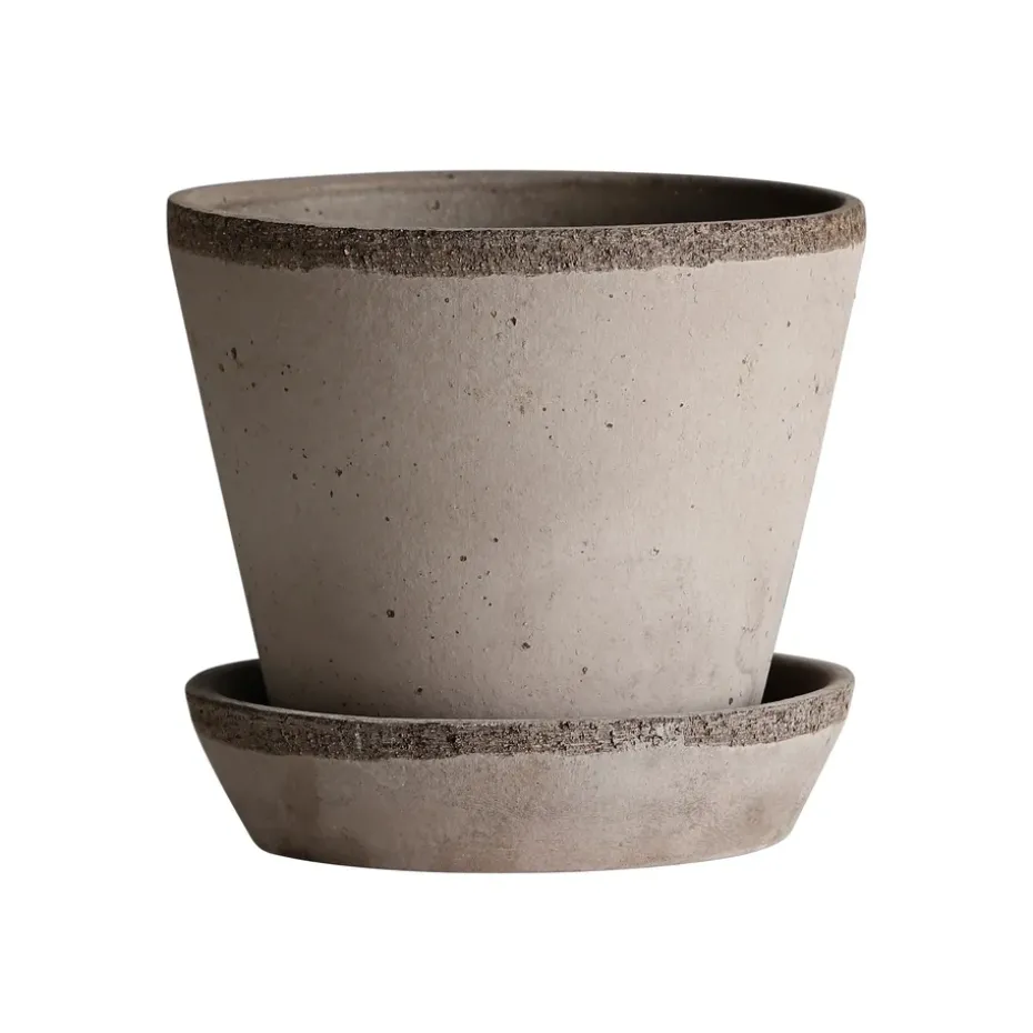 Maceta Julie Ø17 cm, gris