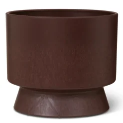 Maceta Ro Ø19 cm, Bordeaux