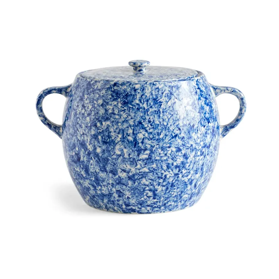 Maceta Sobremesa Bean Ø19 cm, Blue