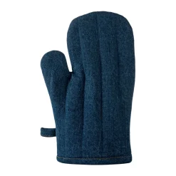 Manopla de cocina Aron denim 16x30 cm, Azul