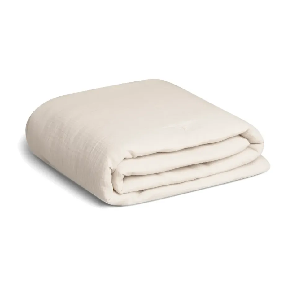 Manta acolchada Eggshell Muslin, 100x140 cm
