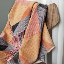 Manta de algodón Metric, Rosa