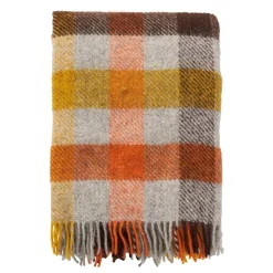 Manta de lana Gotland 130x200 cm, Multi-amarillo
