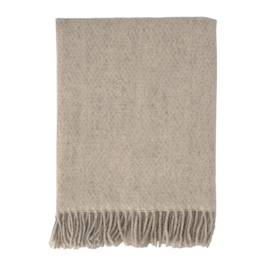 Manta de lana Sandstone 130x180 cm, Beige