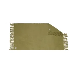 Manta Dune de mohair 130x170 cm, Olive