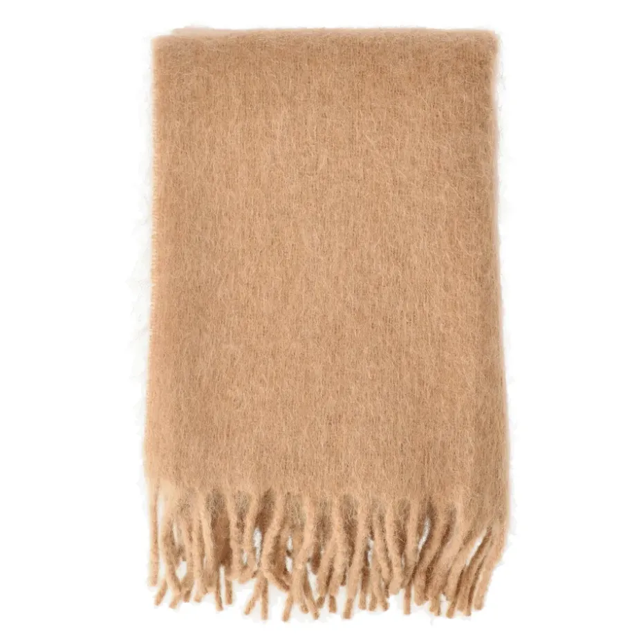 Manta Dune de mohair 130x170 cm, Wheat