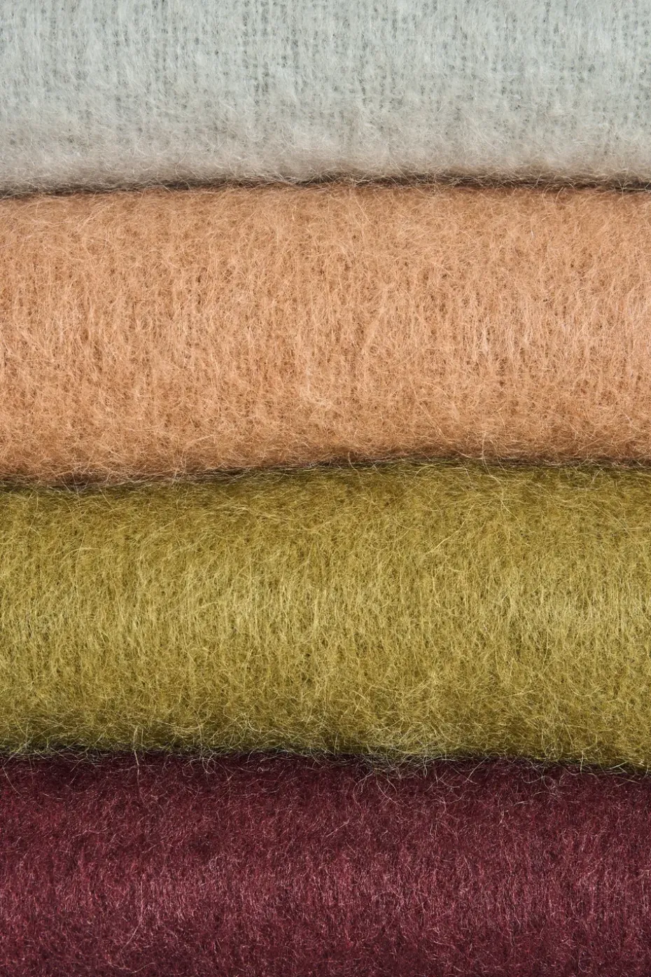 Manta Dune de mohair 130x170 cm, Wheat
