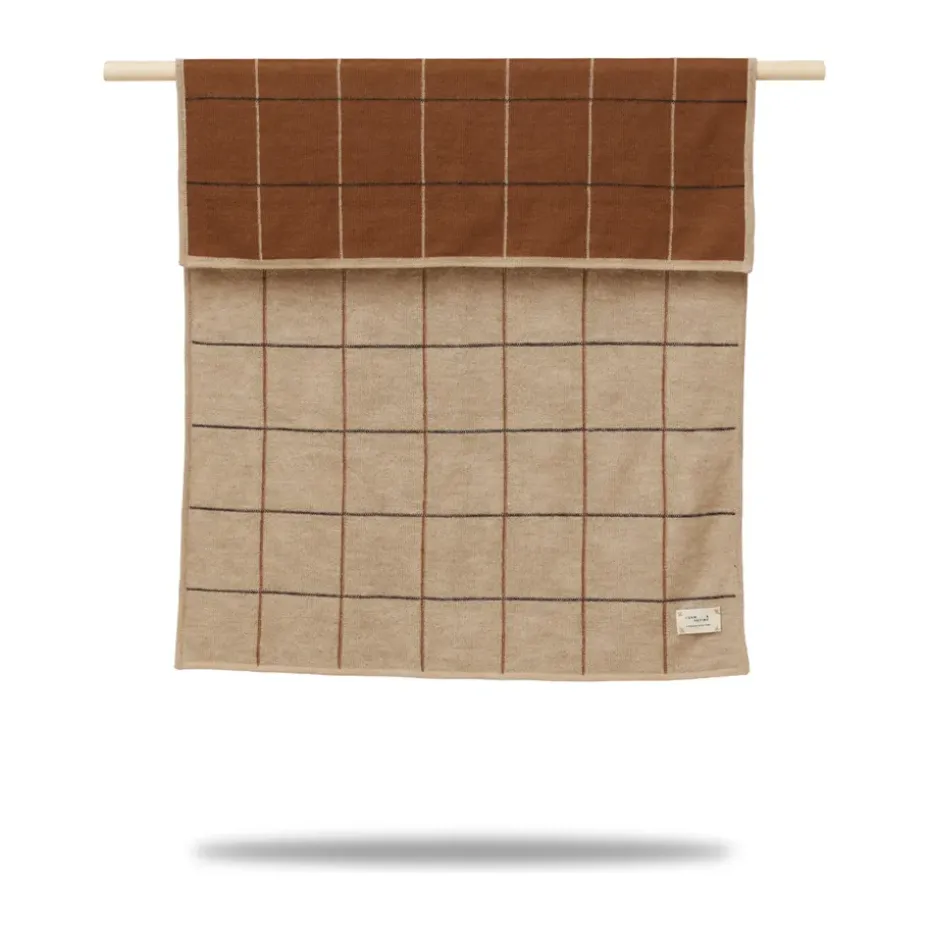 Manta infantil Aymara 70x100 cm, New squares