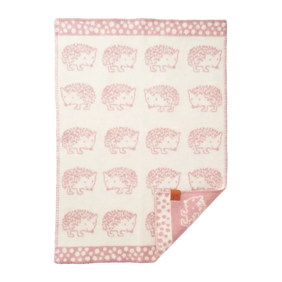 Manta infantil Hedgehog 65x90 cm, Rosa