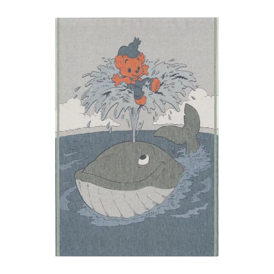 Manta infantil Skattsökarfärden 72x105 cm, Azul