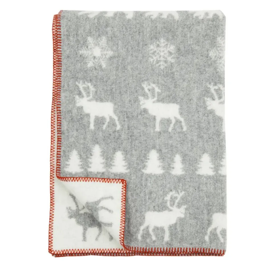 Manta infantil Wilderness, gris